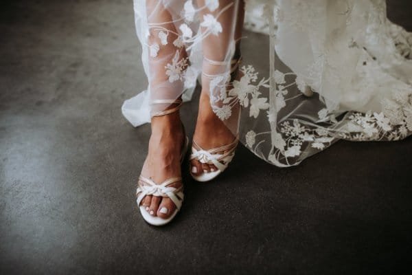Brautschuh Athen ivory – Bild 4