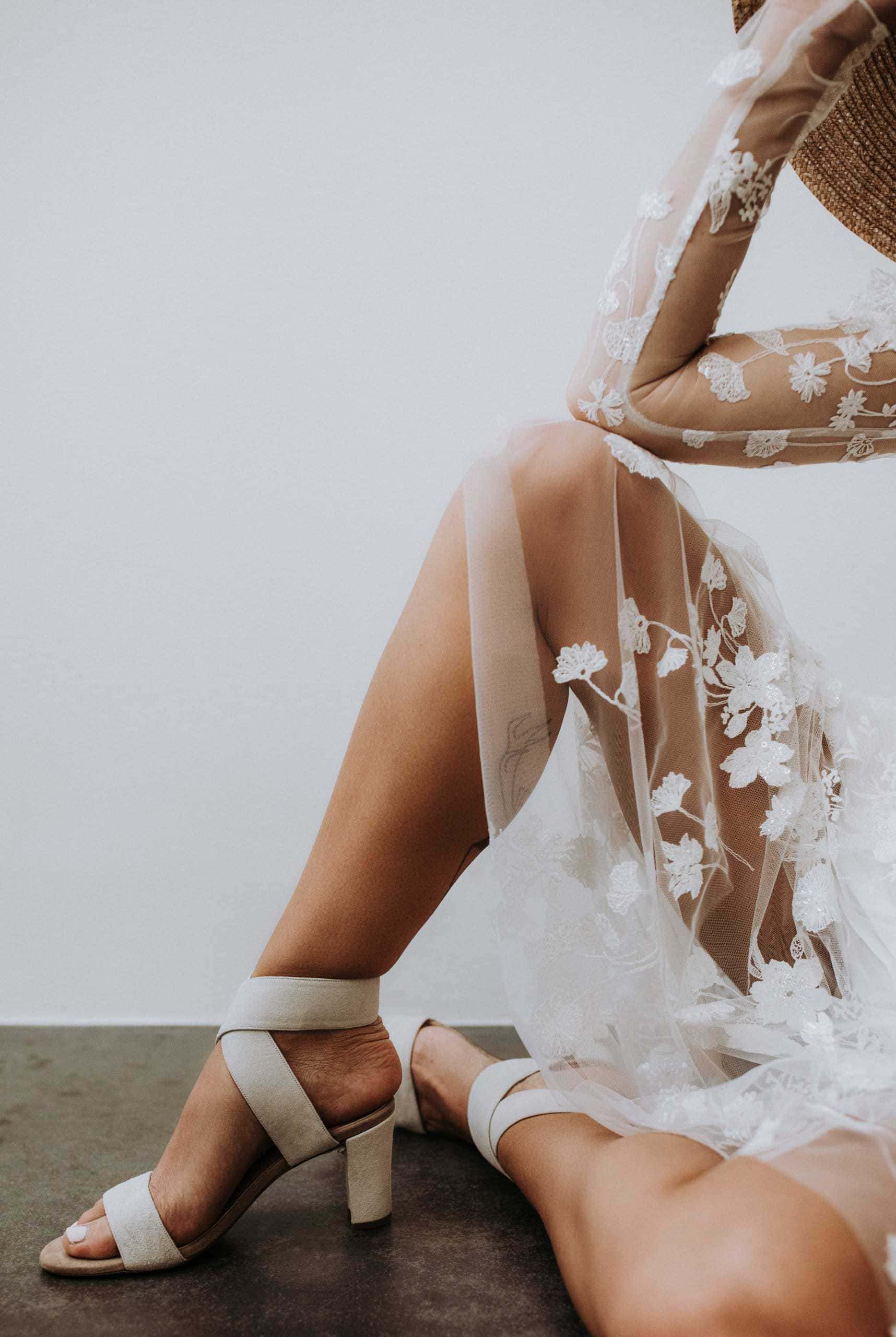 Hochzeit Schuhe WeiÃƒÂŸe Sandalen High Heels Hochzeit Schuhe