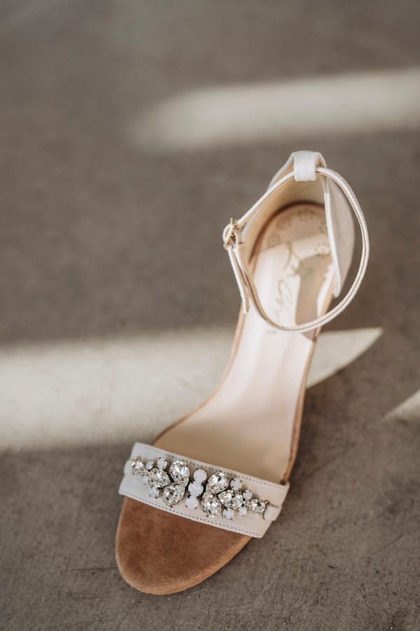 Brautschuh Hey Willy mit Strass – Bild 5